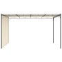 Garden gazebo with cream side curtain 4x3x2.25 m by vidaXL, Tents and gazebos - Ref: Foro24-47994, Price: 258,99 €, Discount: %