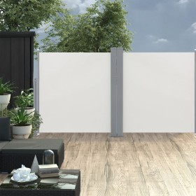 Cremefarbene einziehbare Seitenmarkise 120x600 cm von vidaXL, Sonnenschirme - Ref: Foro24-48449, Preis: 63,42 €, Rabatt: %