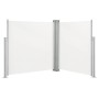 Toldo lateral retráctil color crema 140x600 cm de vidaXL, Sombrillas - Ref: Foro24-48455, Precio: 66,83 €, Descuento: %