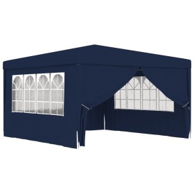 Professionelles Partyzelt mit blauen Wänden 90 g/m² 4x4 m von vidaXL, Zelte und Pavillons - Ref: Foro24-48526, Preis: 141,16 ...