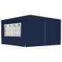 Carpa profesional para fiestas con paredes azul 90 g/m² 4x4 m de vidaXL, Carpas y cenadores - Ref: Foro24-48526, Precio: 141,...