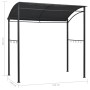 Cenador de barbacoa acero gris antracita 215x150x220 cm de vidaXL, Carpas y cenadores - Ref: Foro24-48603, Precio: 220,27 €, ...