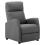 Sillón reclinable eléctrico tela gris claro de vidaXL, Sillones - Ref: Foro24-3073636, Precio: 184,59 €, Descuento: %