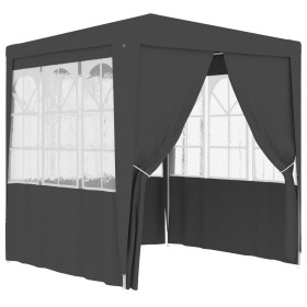 Professionelles Partyzelt mit grauen Wänden 90 g/m² 2,5x2,5 m von vidaXL, Zelte und Pavillons - Ref: Foro24-48533, Preis: 101...