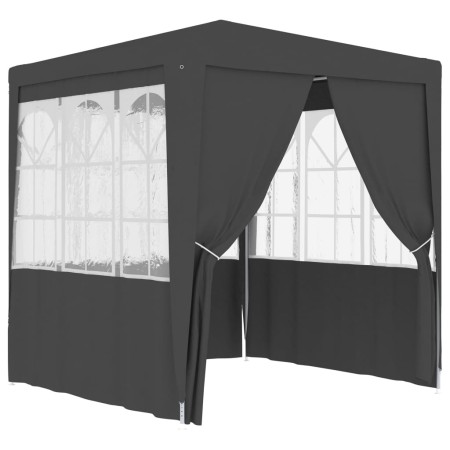 Professionelles Partyzelt mit grauen Wänden 90 g/m² 2,5x2,5 m von vidaXL, Zelte und Pavillons - Ref: Foro24-48533, Preis: 74,...