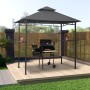 Grillpavillon aus anthrazitfarbenem Stahl, 240 x 150 x 255 cm von vidaXL, Zelte und Pavillons - Ref: Foro24-48602, Preis: 223...