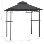 Cenador de BBQ acero antracita 240x150x255 cm de vidaXL, Carpas y cenadores - Ref: Foro24-48602, Precio: 250,99 €, Descuento: %