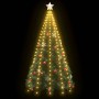 Red de luces de árbol de Navidad con 250 LEDs 250 cm de vidaXL, Mangueras y guirnaldas de luces - Ref: Foro24-51280, Precio: ...