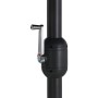 Garden umbrella with black aluminum pole 460x270 cm by vidaXL, Umbrellas - Ref: Foro24-47302, Price: 153,46 €, Discount: %