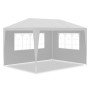 Weißes Partyzelt 3x4 m von vidaXL, Zelte und Pavillons - Ref: Foro24-90334, Preis: 93,94 €, Rabatt: %