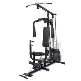 Multi-Gym-Multistation-Fitnessgerät von vidaXL, Gewichthebermaschinen - Ref: Foro24-90485, Preis: 431,62 €, Rabatt: %