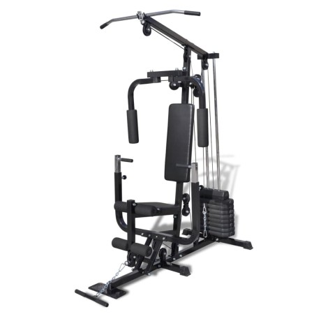 Máquina de gimnasio multiestación multi gym de vidaXL, Máquinas de levantamiento de pesas - Ref: Foro24-90485, Precio: 431,64...