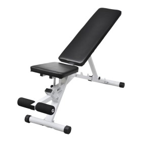 Utility fitness training bench by vidaXL, Weight lifting machines - Ref: Foro24-90484, Price: 127,99 €, Discount: %