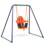 Einzelschaukel und Kinderschaukel 2 in 1 Orange von vidaXL, Schaukeln und Wippen - Ref: Foro24-91362, Preis: 112,47 €, Rabatt: %