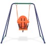 Einzelschaukel und Kinderschaukel 2 in 1 Orange von vidaXL, Schaukeln und Wippen - Ref: Foro24-91362, Preis: 112,47 €, Rabatt: %