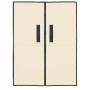 Cremefarbener Schuhschrank aus Stoff, 60 x 28 x 90 cm von vidaXL, Schuhregale und Schuhorganisatoren - Ref: Foro24-337263, Pr...