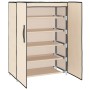 Cremefarbener Schuhschrank aus Stoff, 60 x 28 x 90 cm von vidaXL, Schuhregale und Schuhorganisatoren - Ref: Foro24-337263, Pr...