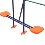 Swing set with slide and 3 orange seats by vidaXL, Swings and play structures - Ref: Foro24-91359, Price: 258,99 €, Discount: %