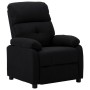 Sillón reclinable eléctrico de tela negro de vidaXL, Sillones - Ref: Foro24-3073804, Precio: 181,66 €, Descuento: %