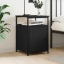 Black plywood nightstand 40x42x60 cm by vidaXL, Nightstands - Ref: Foro24-826033, Price: 44,99 €, Discount: %