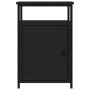 Black plywood nightstand 40x42x60 cm by vidaXL, Nightstands - Ref: Foro24-826033, Price: 44,99 €, Discount: %