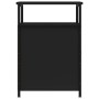 Black plywood nightstand 40x42x60 cm by vidaXL, Nightstands - Ref: Foro24-826033, Price: 44,99 €, Discount: %