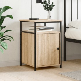 Sonoma oak plywood nightstand 40x42x60 cm by vidaXL, Nightstands - Ref: Foro24-826035, Price: 45,67 €, Discount: %