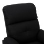 Sillón reclinable eléctrico de tela negro de vidaXL, Sillones - Ref: Foro24-3073804, Precio: 181,66 €, Descuento: %