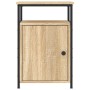 Mesita de noche madera contrachapada roble sonoma 40x42x60 cm de vidaXL, Mesitas de noche - Ref: Foro24-826035, Precio: 45,67...