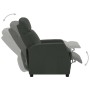 Sillón reclinable eléctrico cuero sintético gris antracita de vidaXL, Sillones - Ref: Foro24-3073737, Precio: 236,47 €, Descu...