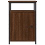 Bedside table made of brown oak plywood, measuring 40x42x60 cm. by vidaXL, Nightstands - Ref: Foro24-826041, Price: 39,57 €, ...