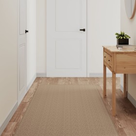 Hallway rug in sand sisal look 80x400 cm by vidaXL, Rugs - Ref: Foro24-355793, Price: 100,99 €, Discount: %