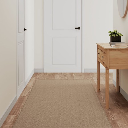 Alfombra de pasillo con aspecto de sisal color arena 80x400 cm de vidaXL, Alfombras - Ref: Foro24-355793, Precio: 97,19 €, De...