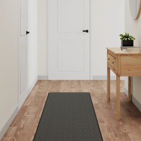 Alfombra de pasillo con aspecto sisal gris antracita 50x150 cm de vidaXL, Alfombras - Ref: Foro24-355775, Precio: 29,99 €, De...