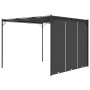 Garden gazebo with anthracite gray side curtain 3x3x2.25 m by vidaXL, Tents and gazebos - Ref: Foro24-47995, Price: 227,73 €,...