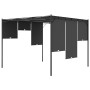 Garden gazebo with anthracite gray side curtain 3x3x2.25 m by vidaXL, Tents and gazebos - Ref: Foro24-47995, Price: 227,73 €,...