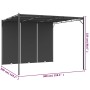 Garden gazebo with anthracite gray side curtain 3x3x2.25 m by vidaXL, Tents and gazebos - Ref: Foro24-47995, Price: 227,73 €,...