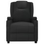 Sillón reclinable eléctrico de cuero sintético negro de vidaXL, Sillones - Ref: Foro24-3073788, Precio: 276,56 €, Descuento: %