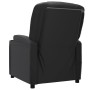 Sillón reclinable eléctrico de cuero sintético negro de vidaXL, Sillones - Ref: Foro24-3073788, Precio: 276,56 €, Descuento: %