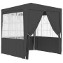 Professional party tent with gray walls 90 g/m² 2x2 m by vidaXL, Tents and gazebos - Ref: Foro24-48531, Price: 111,99 €, Disc...