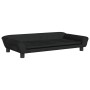 Cama para perros de terciopelo negra 100x50x21 cm de vidaXL, Camas para perros - Ref: Foro24-172009, Precio: 80,99 €, Descuen...