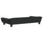 Cama para perros de terciopelo negra 100x50x21 cm de vidaXL, Camas para perros - Ref: Foro24-172009, Precio: 80,99 €, Descuen...