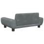 Cama para perros de terciopelo gris oscuro 70x45x33 cm de vidaXL, Camas para perros - Ref: Foro24-171990, Precio: 65,91 €, De...