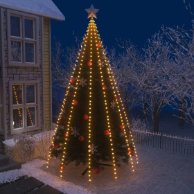 Lichternetz für den Weihnachtsbaum mit 500 LEDs 500 cm von vidaXL, Schläuche und Lichterketten - Ref: Foro24-51283, Preis: 33...