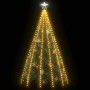 Luces de red para el árbol de Navidad con 500 LEDs 500 cm de vidaXL, Mangueras y guirnaldas de luces - Ref: Foro24-51283, Pre...