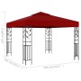 Rotweinpavillon 3x3 m von vidaXL, Zelte und Pavillons - Ref: Foro24-47947, Preis: 263,99 €, Rabatt: %