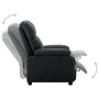 Sillón reclinable eléctrico de tela gris oscuro de vidaXL, Sillones - Ref: Foro24-3073803, Precio: 178,83 €, Descuento: %