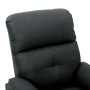 Sillón reclinable eléctrico de tela gris oscuro de vidaXL, Sillones - Ref: Foro24-3073803, Precio: 178,83 €, Descuento: %