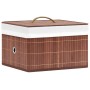 Bamboo storage boxes 4 units brown by vidaXL, Storage baskets - Ref: Foro24-320768, Price: 45,12 €, Discount: %