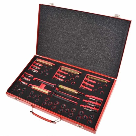 Glow plug thread repair kit 63 pcs M8 M9 M10 M12 by vidaXL, Hand tools - Ref: Foro24-210393, Price: 96,63 €, Discount: %